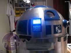 R2D2 Budget Mod by Frenk Janse Finishing the Legs, Building the Antenna