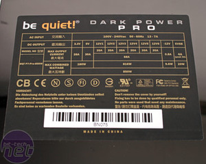 Be Quiet! Dark Power Pro 850W Shhhh!!