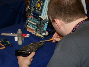 Gigabyte's Open Overclocking Championship  Preperations
