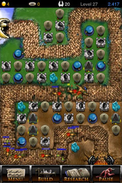 iPhone and iPod Touch Games Round-up TapDefense, BlackOut