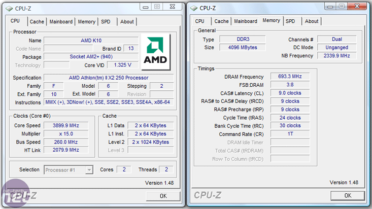 AMD Athlon II X2 250 CPU Review Overclocking and Test Setup