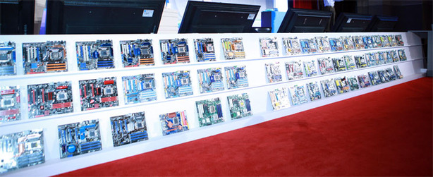 Computex 2009 Review Intel: P55 Motherboards