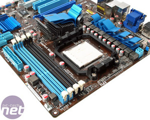 Asus M4A785TD-V Evo Review Board Layout and Rear I/O