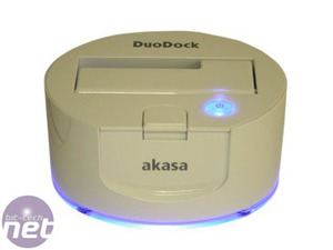 *Three SSD caddies reviewed Akasa DuoDock