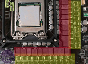 *Asus P7P55D Deluxe Review Board Layout and Detail Continued