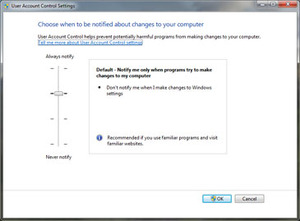 Microsoft Windows 7 Review Security & UAC