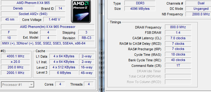 AMD Phenom II X4 965 BE C3 Review CPU and Memory Overclocking: Improvements?