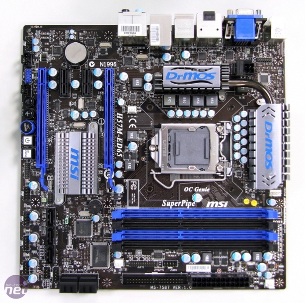 First look: MSI’s Westmere H57M-ED65 Mobo More close-ups and details, plus layout