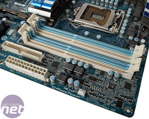 Gigabyte GA-P55-UD5 Review Board Layout and Detail
