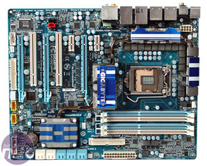 Gigabyte GA-P55-UD5 Review Board Layout and Detail