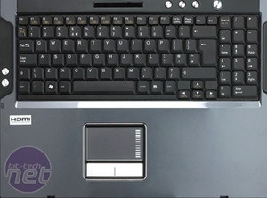 Rock Xtreme 790 Laptop Review Keyboard & Build Quality