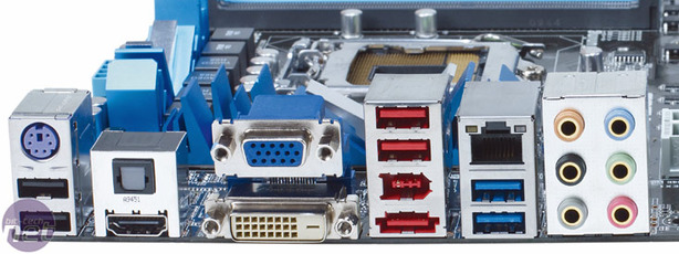 Asus P7H57D-V Evo Motherboard Review Board Layout and Rear I/O