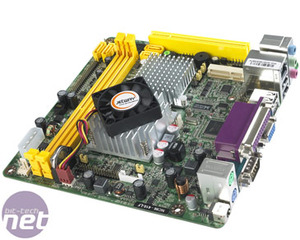 Intel Pineview review and Jetway mini-ITX Jetway NC96-410-LF (Single Core Atom)