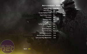 AMD 880G Graphics Performance Review AMD 880G Call of Duty: Modern Warfare 2