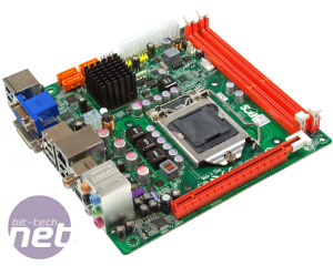 *ECS H55H-I mini-ITX motherboard review ECS H55H-I Board Layout and Rear I/O