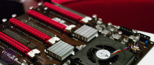 First Look: Asus Rampage III Gene, Quad SLI and Ares HD 5970 First Look: Asus 4-way SLI Xpander