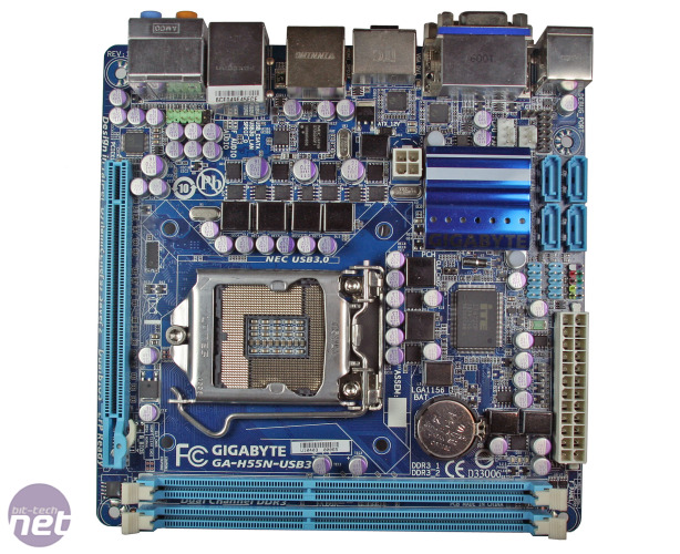 Gigabyte GA-H55N-USB3 mini-ITX Motherboard Review Gigabyte GA-H55N-USB3 Specifications