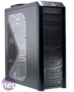 The Antec Twelve Hundred is tall, and has many fans. Click to enlarge