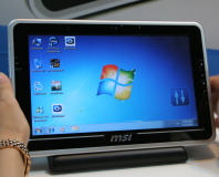MSI WindPad 100 and 110 Tablet PC Hands on