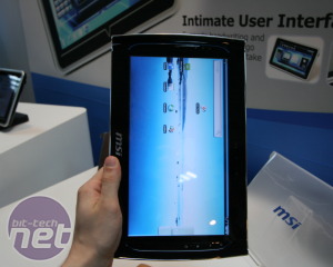MSI WindPad 100 and 110 Tablet PC Hands on MSI WindPad 110 Tablet PC Preview
