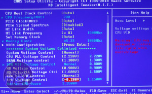 *How to build a NAS box BIOS Setup - Underclocking and Undervolting to Save Power