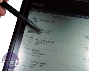 *Asus Eee Note EA800 Review Eee Note EA800: Hardware
