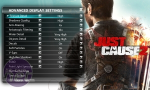 Nvidia GeForce GTX 570 1.3GB Review GeForce GTX 570 Just Cause 2 Performance