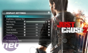 Nvidia GeForce GTX 570 1.3GB Review GeForce GTX 570 Just Cause 2 Performance