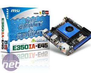 AMD Zacate mini-ITX Motherboards Preview MSI E350-E45 mini-ITX preview