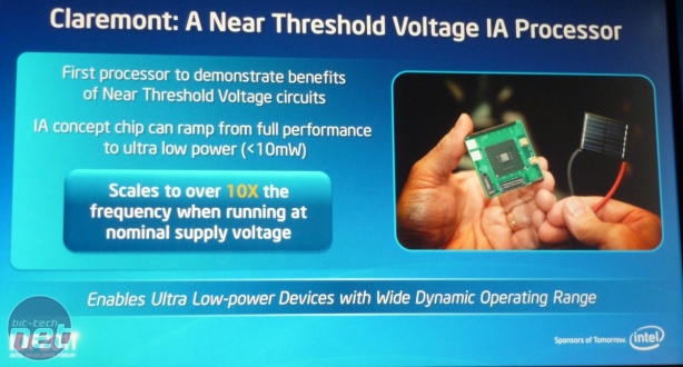 Intel's Solar-Powered CPU Intel Names The Solar-Powered CPU