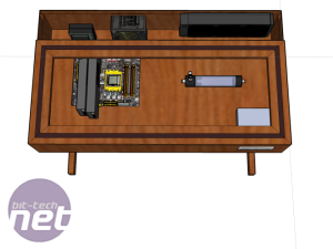 Mod of the Month January 2013 Integrated PC desk V.2 by metalglasses