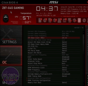 *MSI Z87-G45 Gaming Review MSI Z87-G45 Gaming - Overclocking, Analysis and Conclusion