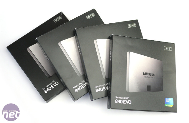 Samsung SSD 840 Evo 120GB, 500GB, 750GB, 1TB Review