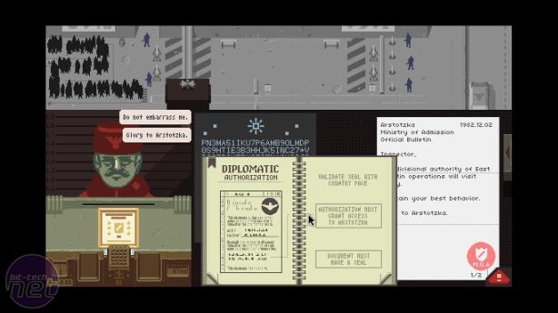 Papers, Please Review: Glory to Arstotzka!