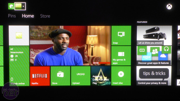 Xbox One Review Xbox One Review - Kinect and UI