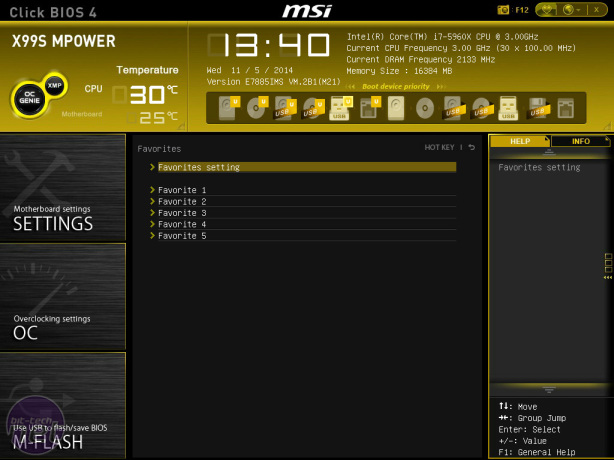 MSI X99S MPower Review MSI X99S MPower Review - Overclocking and EFI