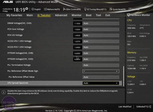 Asus X99-Pro Review Asus X99-Pro Review - Overclocking and EFI