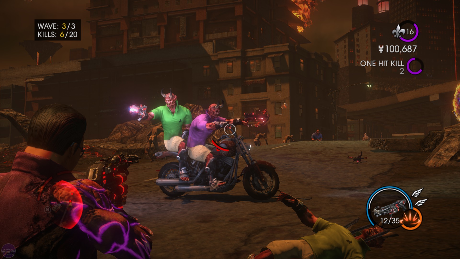 Saints Row: Gat out of Hell - Flying Gameplay [HD] 