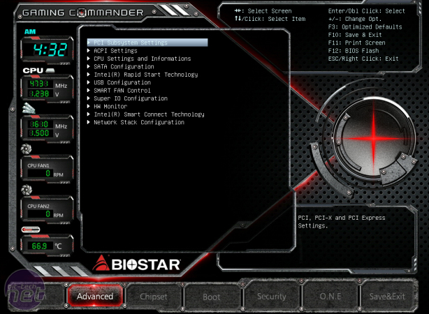 Biostar Gaming Z97X Review Biostar Gaming Z97X Review - Overclocking and EFI