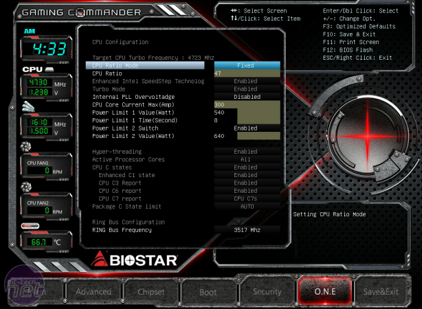 Biostar Gaming Z97X Review Biostar Gaming Z97X Review - Overclocking and EFI