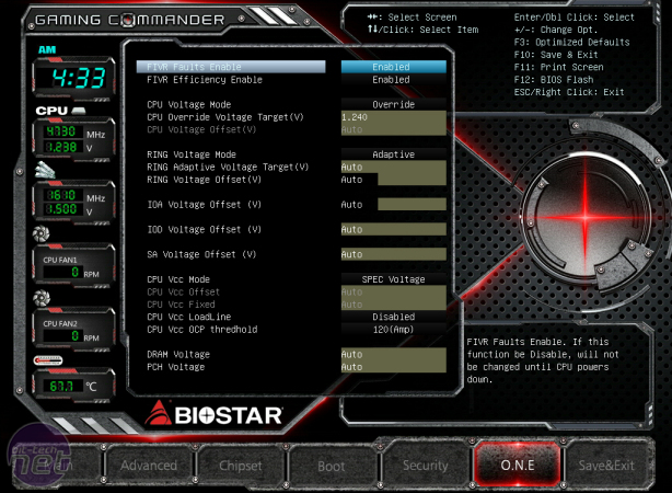 Biostar Gaming Z97X Review Biostar Gaming Z97X Review - Overclocking and EFI