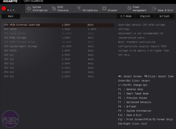 Gigabyte GA-X99-UD4P Review Gigabyte GA-X99-UD4P Review - Overclocking and EFI