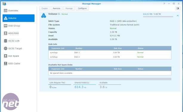 Synology DS715 Review Synology DS715 Review - Operating System and Features