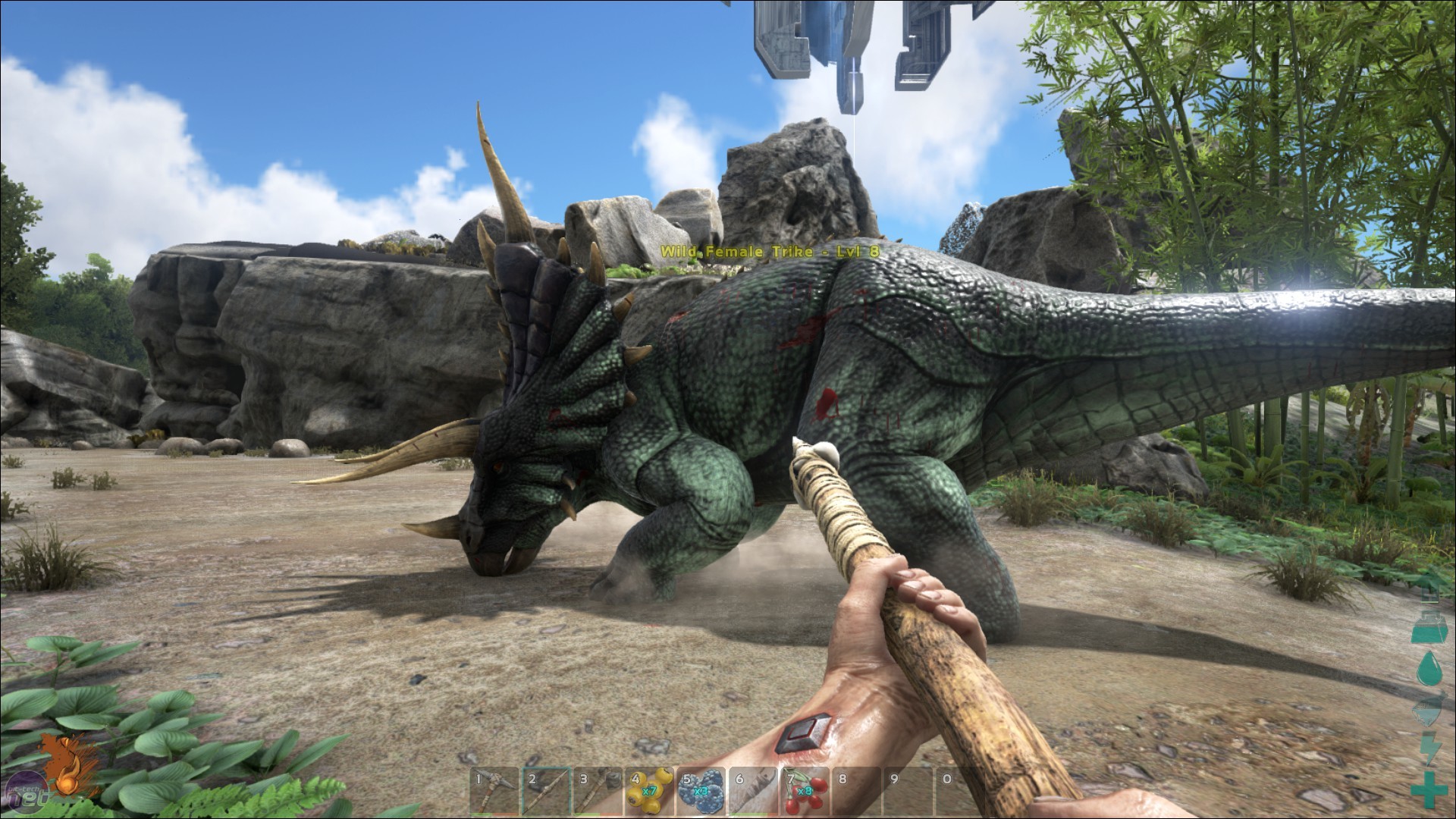 This MMO survival game is Ark but you play as a dinosaur