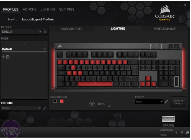 Corsair Gaming Strafe Review Corsair Gaming Strafe Review - Software and Conclusion