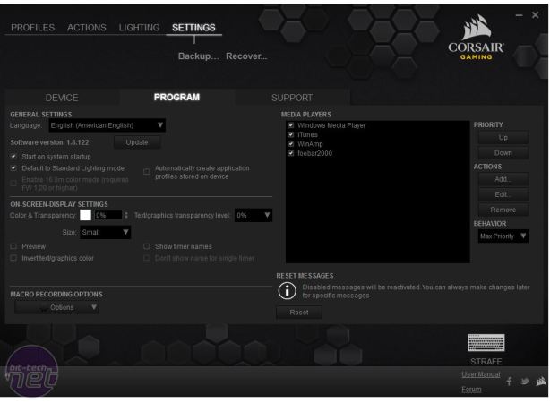 Corsair Gaming Strafe Review Corsair Gaming Strafe Review - Software and Conclusion