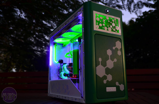 Bit-tech Mod of the Year 2015 In Association With Corsair Green Molecule by ciobanulx