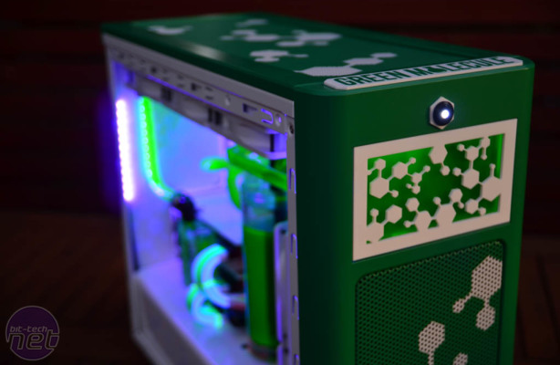 Bit-tech Mod of the Year 2015 In Association With Corsair Green Molecule by ciobanulx