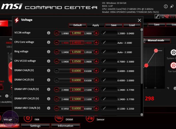 MSI X99A XPower Titanium Review MSI X99A XPower Titanium Review - Overclocking, Software and EFI