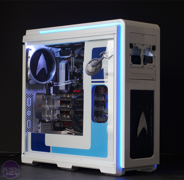 Mod of the Month June 2016 in Association with Corsair Phanteks Enthoo Luxe Star Trek by mnpctech